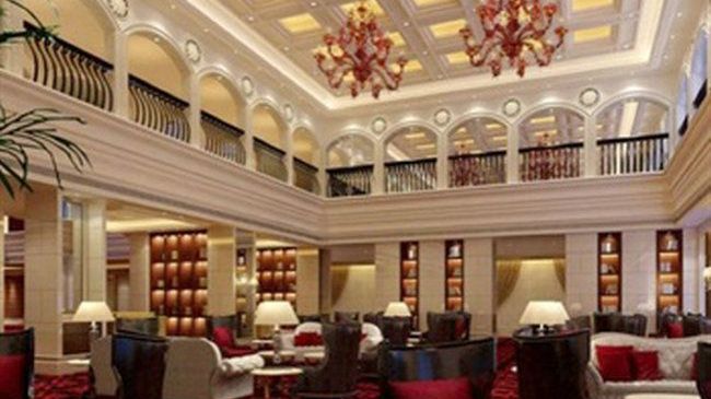 Luxury Blue Horizon Hotel Dongying Restaurante foto
